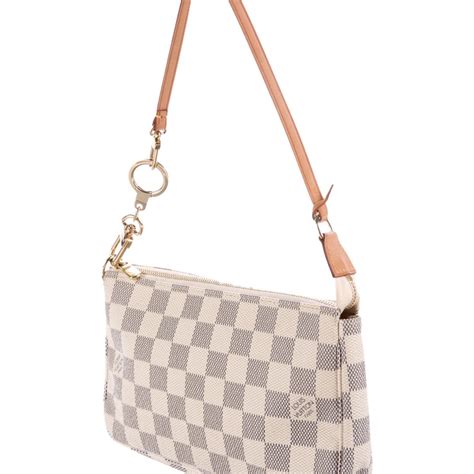 lv damier azur mini pochette|2010 Damier Azur Mini Pochette Accessoires .